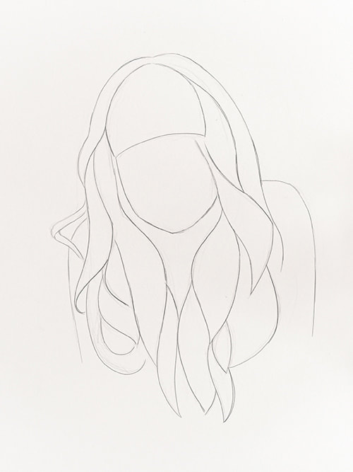 How to Draw Realistic Hair in 8 Steps - Erika Lancaster- Artist + Online Art  Teacher