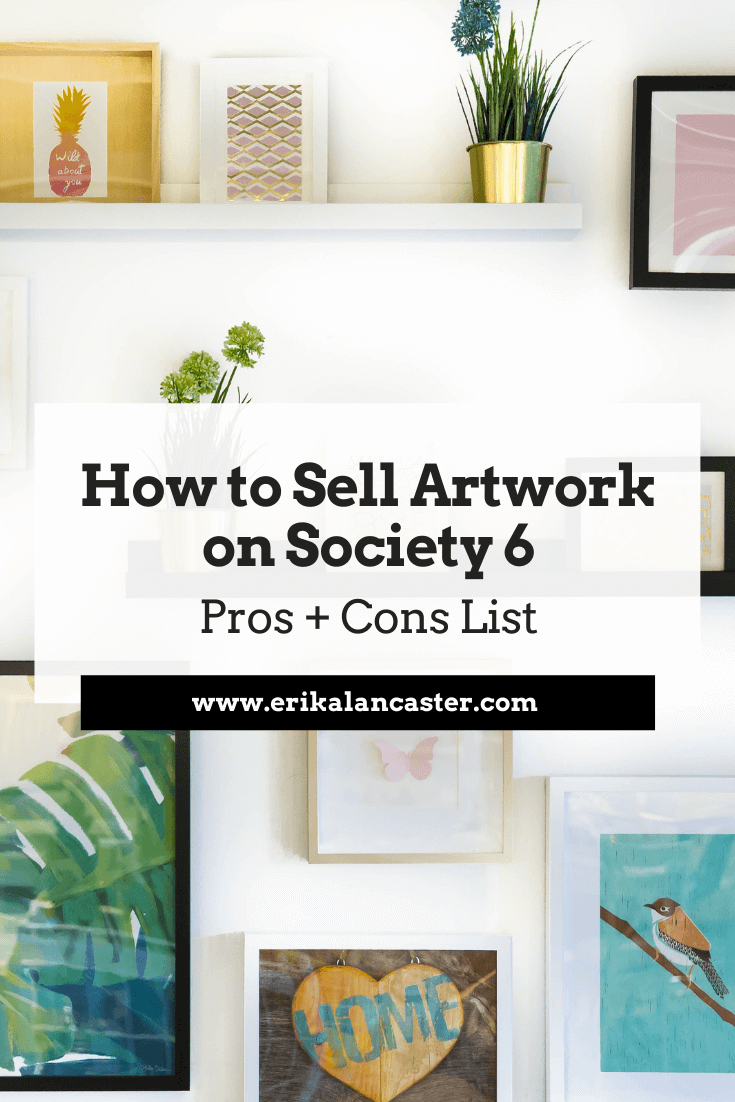 How to Sell Art on Society6