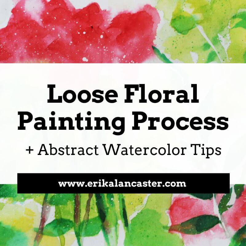 Loose Watercolor Floral Tips