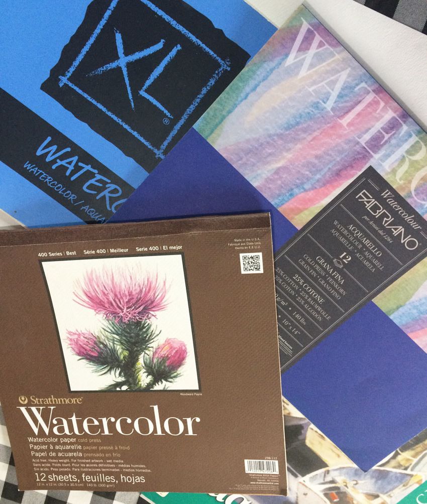 Accessible watercolor paper brands