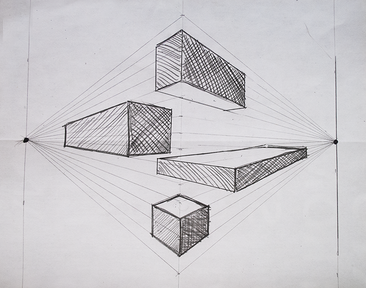 Cool 1 Point Perspective Drawings - Jameslemingthon Blog