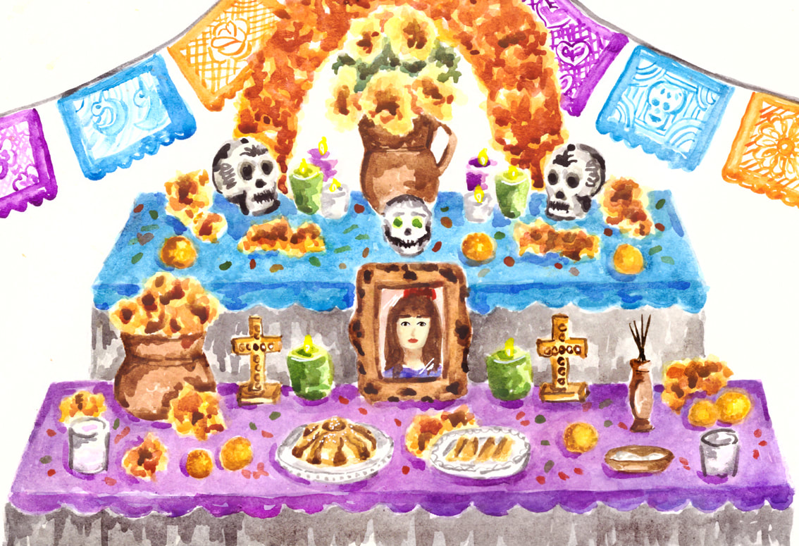 Day of the Dead Altar de Muertos