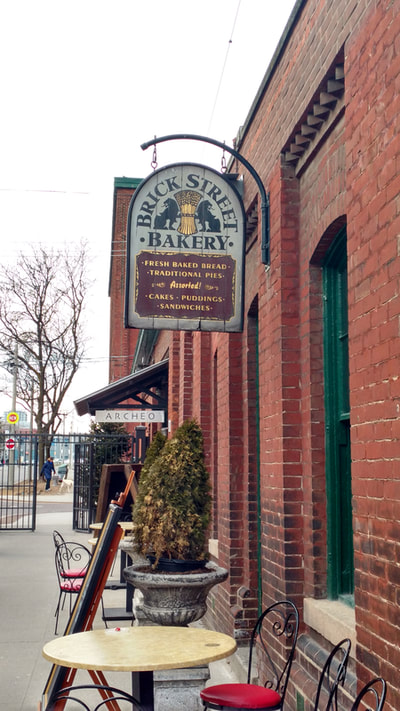 Brick Street Bakery in Distillery District in Toronto