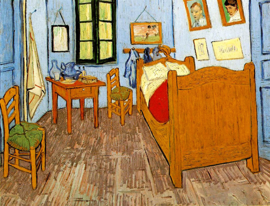 Van Gogh painting showing perspective