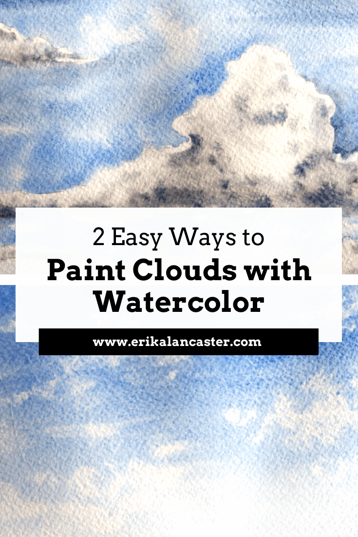 Watercolor Clouds Tutorial for Beginners