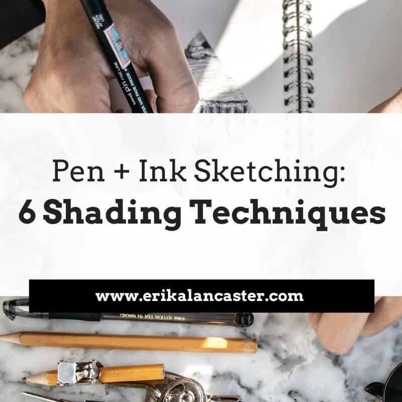 6 Alternative Pen and Ink Shading Techniques