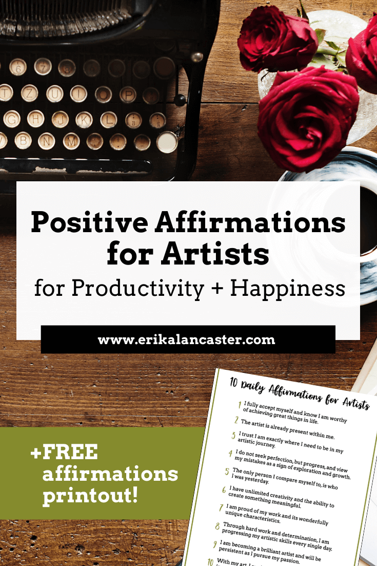Positive Affirmations for Artists