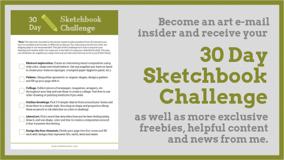 30 Day Sketchbook Challenge