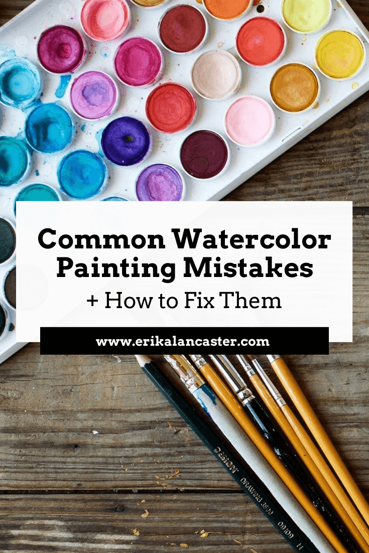 Common Watercolor Mistakes and How to Fix Them